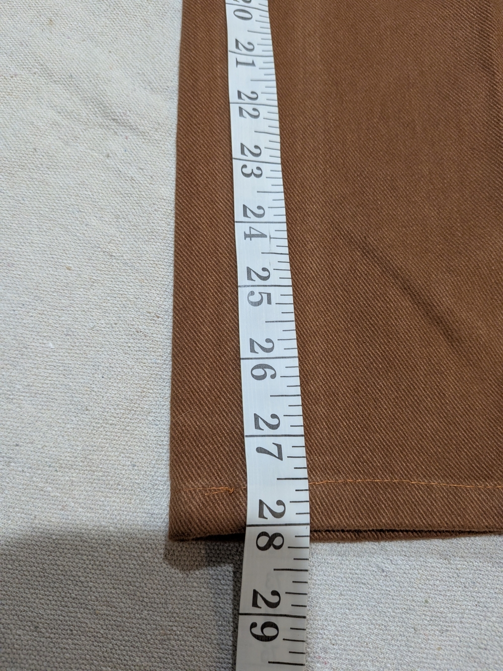 Vintage 1990s Women's Jordache Basics High Rise Brown Deadstock Jeans - Picture 10 of 12